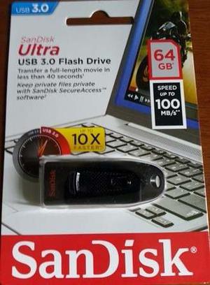 Pen Drive Sandisk Ultra 64gb Usb%original
