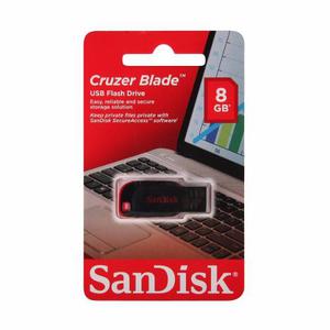 Pendrive 8gb Cruzer Blade Sandisk