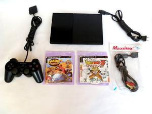 Playstation 2 + Chip + Control+ 2 Juegos + Memoria Garantia