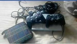 Playstation 2 Chipiado + 2 Controles+ 10 Juegos+ Memoricard