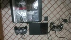 Playstation 2 Con 2 Controles 1 Memoria Y Juegos Negociable