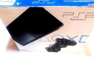 Playstation 2 En Caja + Control + Mem + Juegos 100% Original