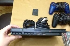 Playstation 2 (ps2) +chip +2 Controles+memory8mb