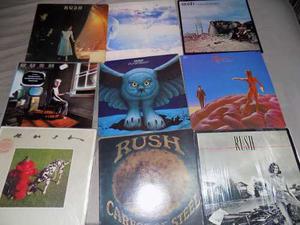 Rush, Eric Clapton, Johnny Winter, Lps Importados Y Nacional