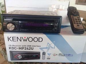 Combo Reproductor Kenwood Kdc-mp242u Cd Usb Mp3 Con Control