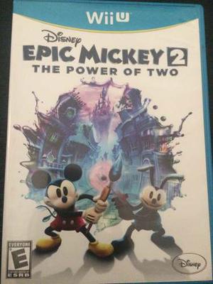 Juego De Épic Mickey 2 Para Wii U