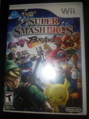 Juego Super Smash Bros Brawl Wii