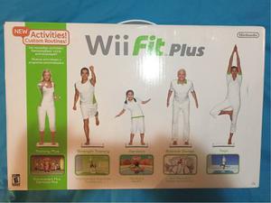 Juego Y Accesorio Wii Fit Plus Como Nuevo