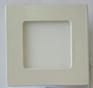 Panel Led 3w Cuadrado Blanco Empotrar,