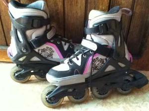 Patines En Línea Rollerblade Originales Ajustables 5-8