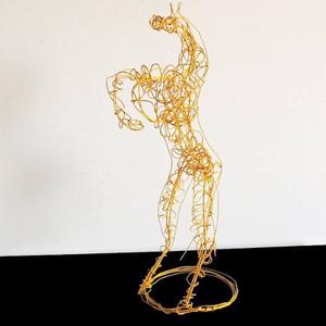 Caballo Amarillo - Arte, Decoración, Regalo, Escultura