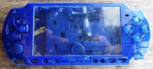 Carcasa Psp Para Modelos  Sony Color Azul Usada
