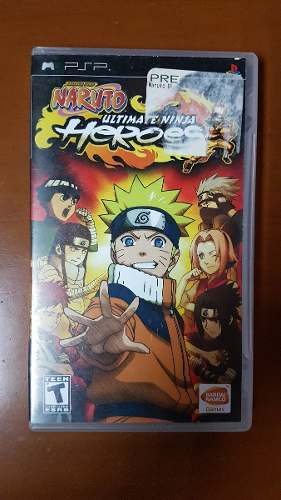 Juego Psp Naruto Ultimate Ninja Heroes Original
