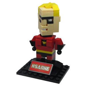 Mr Increible Disney Lego 3d 9 Cms De Alto 92 Pcs Hsanhe 