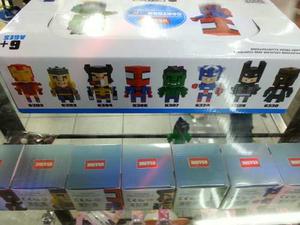 Muñecos Individuales Armables Super Heroes Avengers