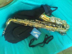 Saxofón Alto Marca Palmer Con Funda
