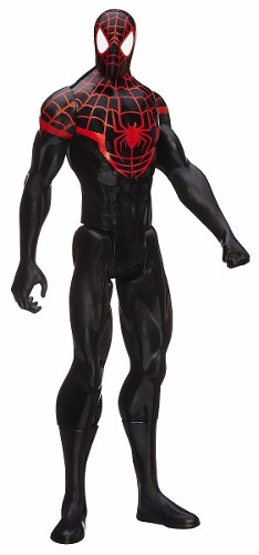 Spiderman Traje Negro Hasbro Original 30cm