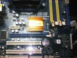 Tarjeta Madre Asrock N68c-s Ucc Con Procesador Incluido