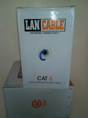 Cable Utp Cat mts 100 % Cobre