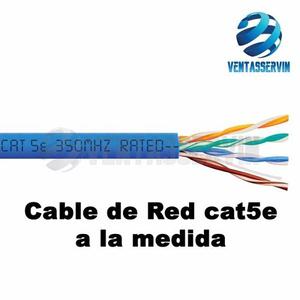 Cable Utp Por Metro Cat5e Internet Lan A Partir De 50 Metros