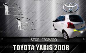 Cobertor Cromado De Stop Toyota Yaris Del  Al 