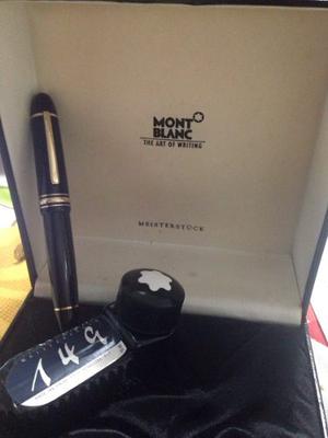 Montblanc Estilográfica De Colección. 650 Green