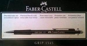 Portaminas Grip  Faber-castell 0,5mm (negro Metálico)