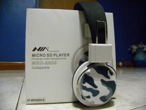 Audifonos Nia Mp3 Inalambricos Con Radio Stereo, Usado