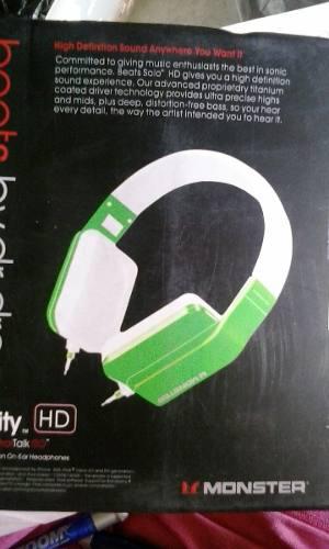 Audifonos Purity Monster Beats By Dr. Dre Hd