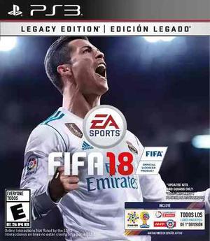 Fifa 18 Ps3 Digital. Entrega Inmediata