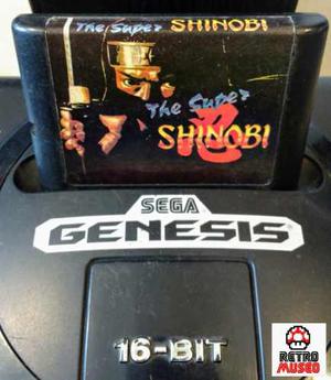 Juego Shinobi Para Sega Genesis Genérico