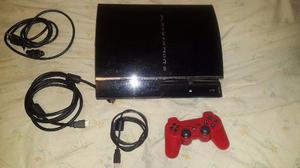 Play Stantion 3 Ps3 Fat 80 Gb 6 Juegos 1 Control Cable Hd