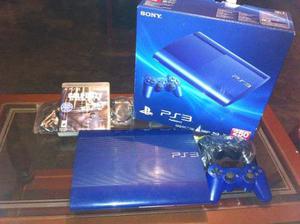 Play Station 3 Super Slim 250gb Azul