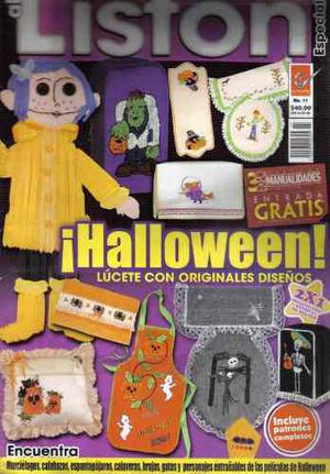 Revista Listón Especial 11 Halloween Diseños Originales