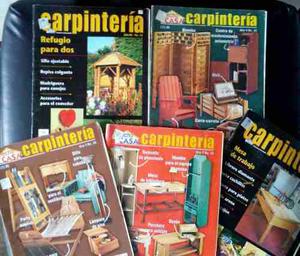 Revistas De Carpintería 5 Volúmenes