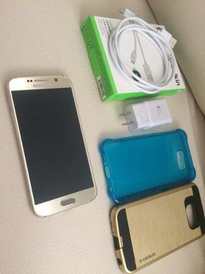 Samsung Galaxy S6 64gb Dorado / Liberado De Fábrica