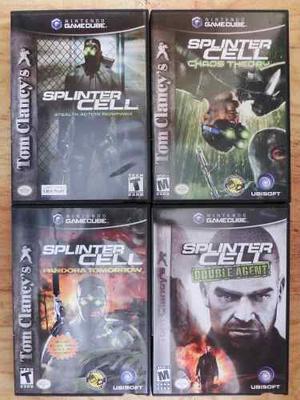 Splinter Cell, Colección De 4 Juegos Para Nintendo Gamecube