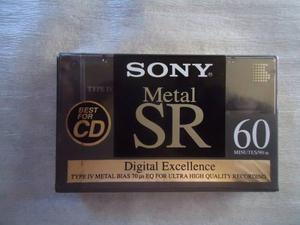 Cassette Sony Metal Sr