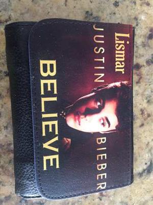 Combo Justin Bieber- Billetera-carteles-bolso