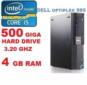 Cpu Dell Optiplex 980 Core I5,3.2ghz,300gb,4gb+monitor