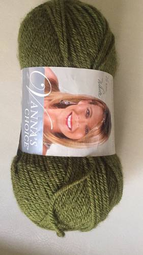 Estambre Hilo Lions Brand Verde Tejer Crochet