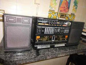 Radio Reproductor Doble Casset Portatil