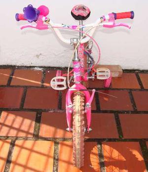 Bicicleta Para Niña Ring 16. Modelo Princesas Disney.