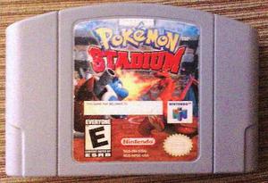 Cinta Original Nintendo 64 Pokemon Stadium