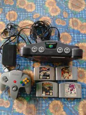 Consola Nintendo 64 Negociable Sin El Cable De Video