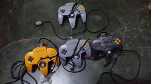 Controles De Nintendo 64 Con Memorias
