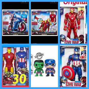 Iron Man Spiderman Capitan America Thor Hasbro Originales