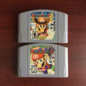Mario Party 1 Y 2 Nintendo 64 Excelente Estado