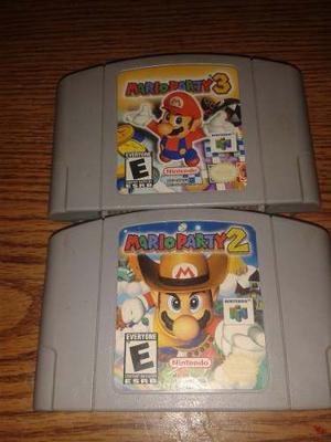 Mario Party 2 Y 3 Para N64 Nintendo 64
