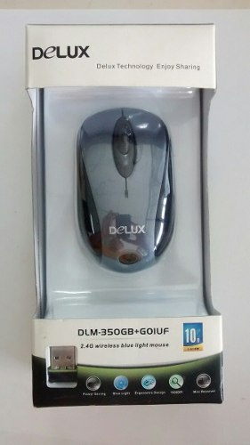 Mouse Inalámbrico Delux Dlm-350gb+goiuf